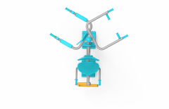 Üçlü Vucut Gelistirme Aleti KLF-19 | Dış Mekan Spor Aletleri | Erse Kent Mobilyaları